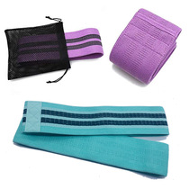 Sports yoga resistance with beauty glutes ring deep squatting tension with fitness non-slip elastic band thigh muscle training