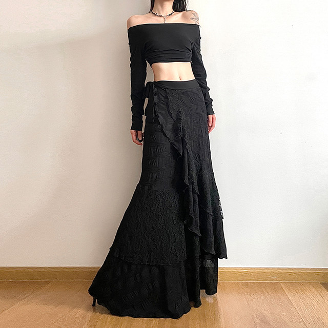 Gagaopt long skirt one-piece skirt