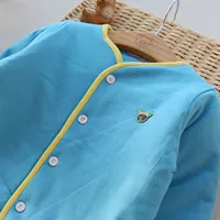 Большое море синий желтая граница без воротника