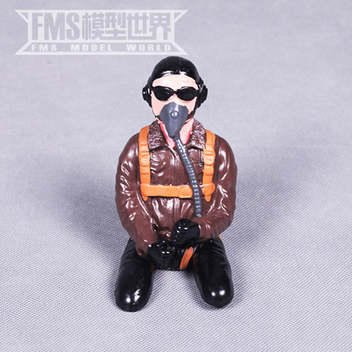 FMS ROCHOBBY pilot avatar model aircraft special high like true WWII sports racing