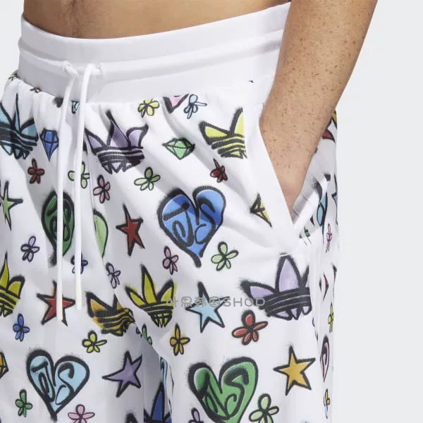 Кроссовые/спорт shorts бренда Adidas Clover Jeremy Scott совместные мужские и женские HL6473