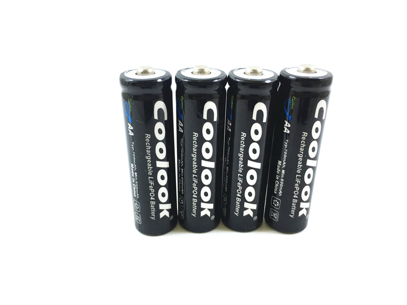 COOLOOK IFR14500 3 2V 700MAH lithium iron phosphate AA battery HIBATT 5