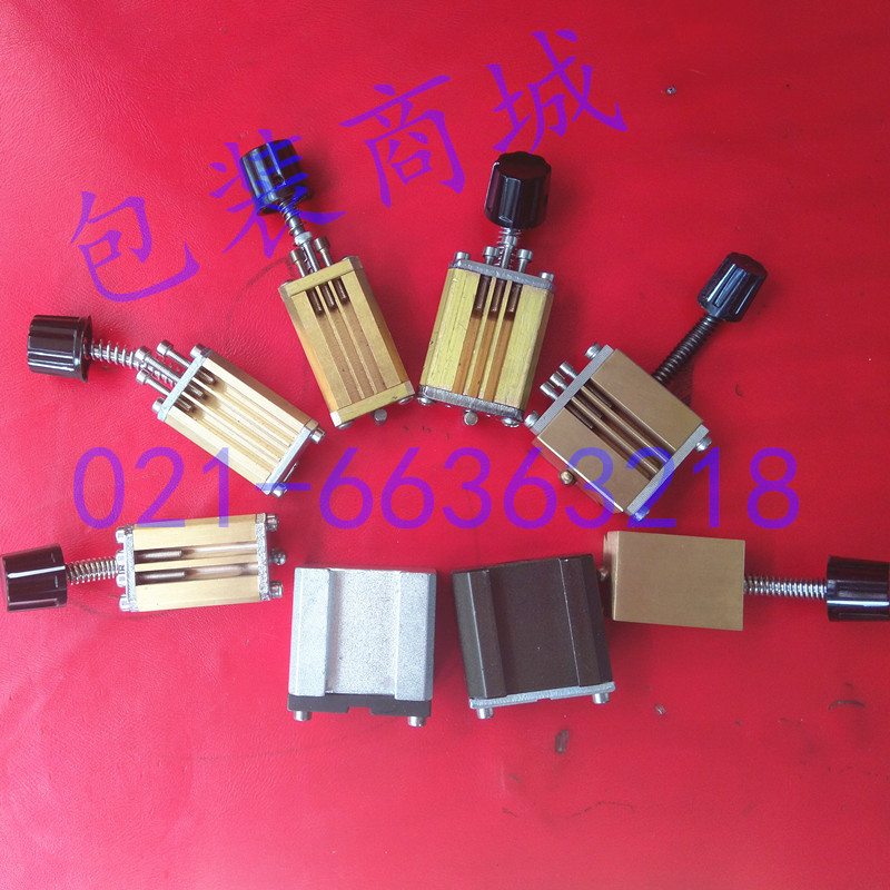 HP241 ribbon hand pressed electric striking code machine date accessories brass character grain hairpin clamp word slot clamp non-standard custom