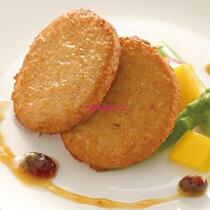 Hongchang food vegetarian cattle grazing love vegetarian chicken chop spicy chicken row 3kg artificial plant meat burger Burger