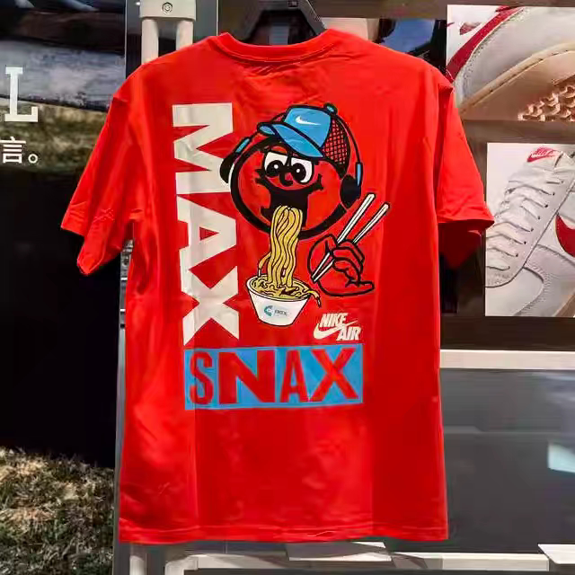 Nike M90 Nike Summer Pure Cotton Cartoon Letter Print Short-Sleeved T-Shirt Hj0769-696-133-078 Nike M90 Nike Summer Pure Cotton Cartoon Letter Print Short-Sleeved T-Shirt Hj0769-696-133-078