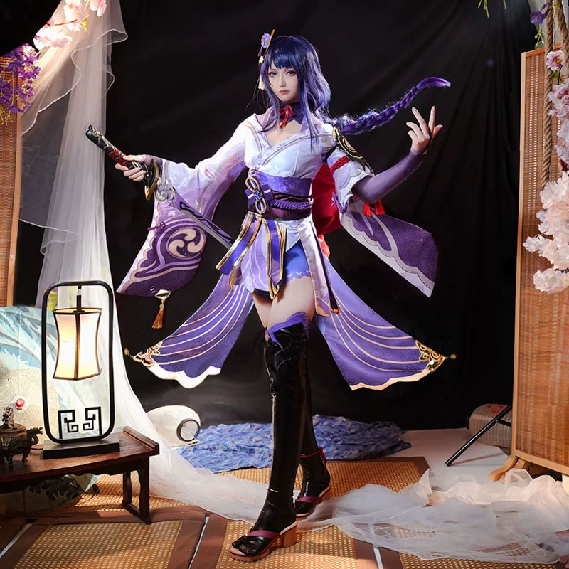 Inazuma City Raiden Shogun cosplay costume sexy cosplay — main view