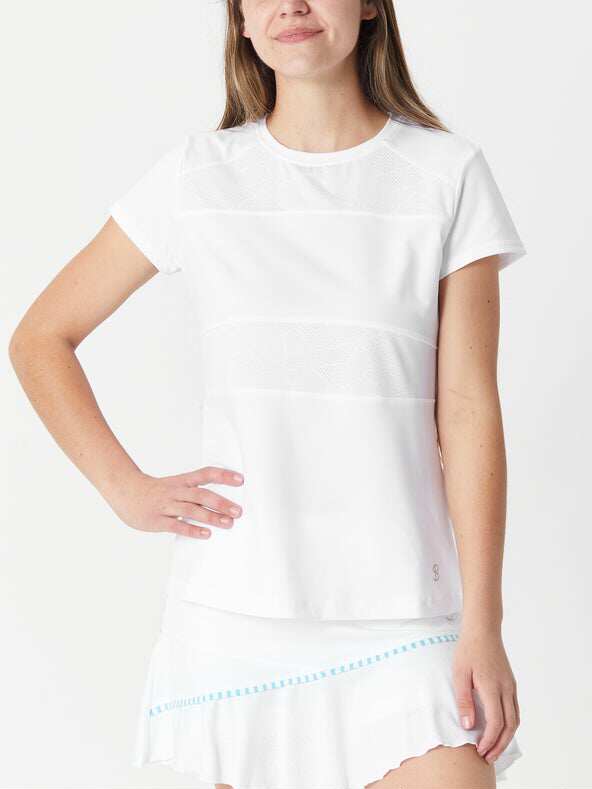 US Order Sofibella Racquet SL Spring 22 Tennis Shirt Women