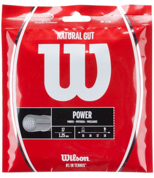 Wilson Natural Gut 17 Tennis Line of Tennis