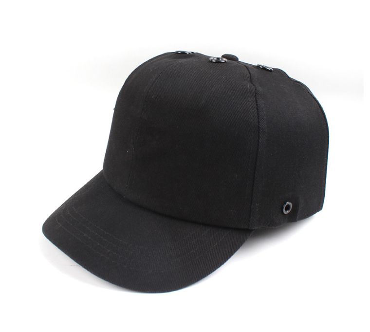 Clean fit ratio 01-2099 Top Cap black large size Anti-crash cap Anti-smashing breathable adjustable Removable cap