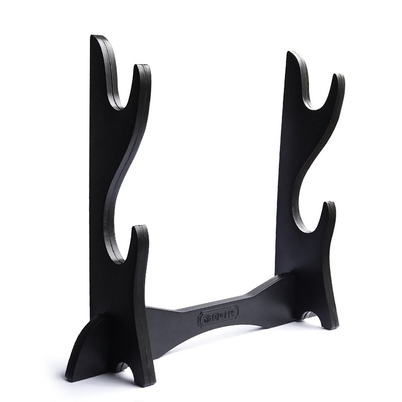 Widen plastic lubrication hand double decker arm frame display frame ancient weapon props sword frame