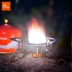 Bếp lửa ngoài trời Fire 105 Bếp lò cắm trại di động tiết kiệm năng lượng chia bếp gas sạc bếp lửa - Bếp lò / bộ đồ ăn / đồ nướng dã ngoại