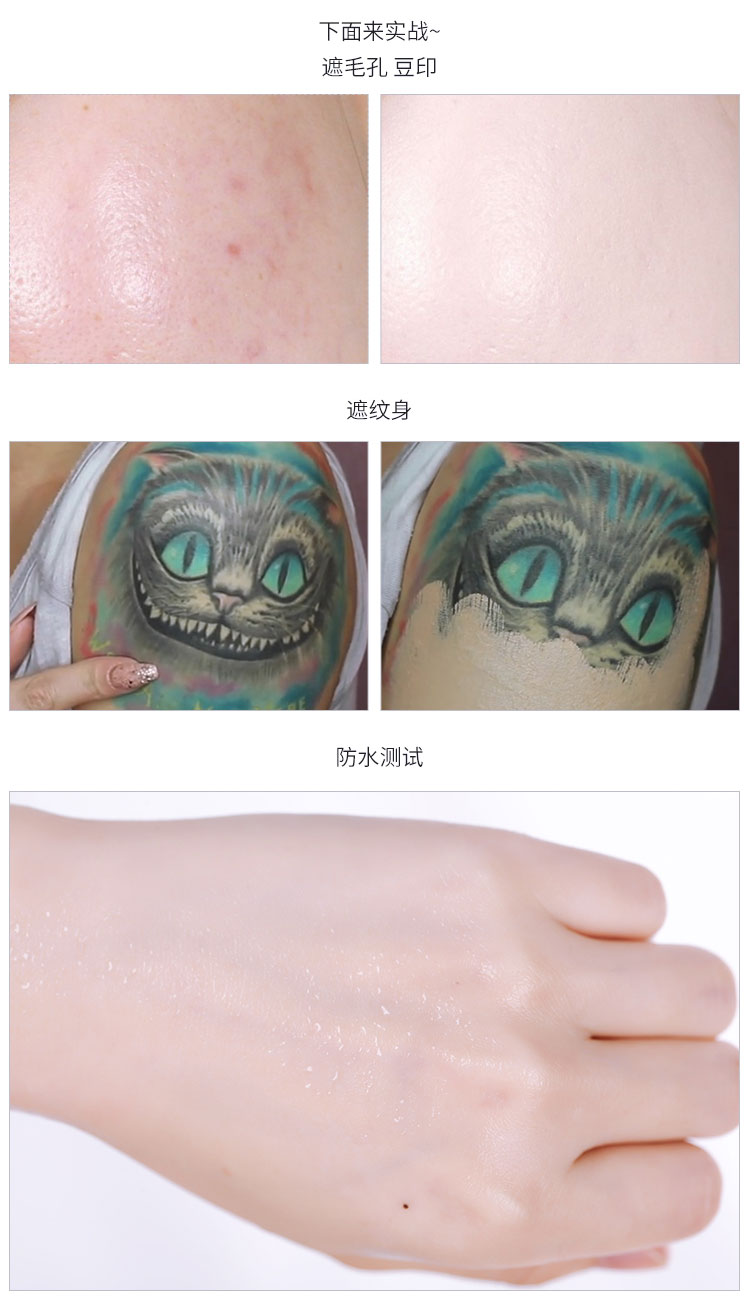 Dermacol 黛 蔻 kem che khuyết điểm mụn trứng cá marks bìa mụn mặt tàn nhang quầng thâm tattoo waterproof nền tảng chất lỏng