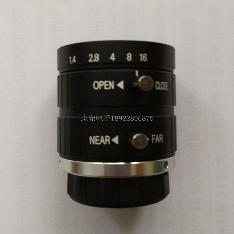 25mm 10 megapixel HD industrial lens 2514MP10 manual aperture