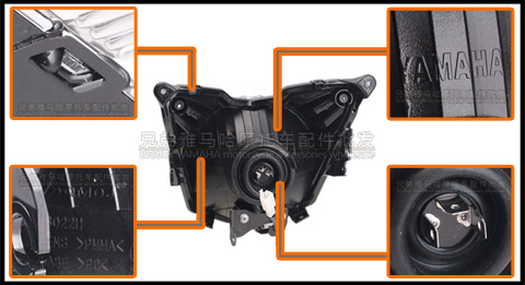 Yamaha bay tới 150 đèn pha YS150-5 đèn hậu nguyên bản đèn pha đến đèn pha phanh - Đèn xe máy đèn xe vision 2020