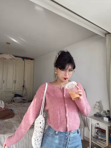 Sezane French покупка газоподобная мягкая шерстя