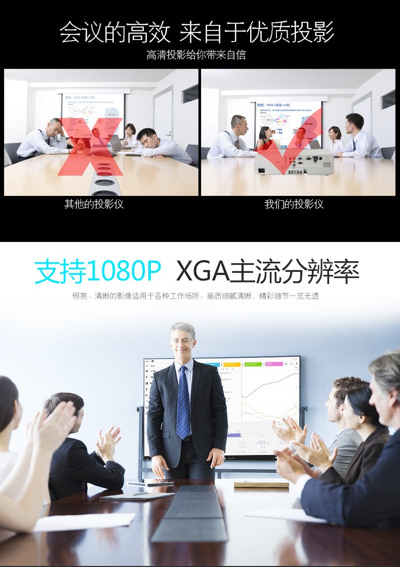 Máy chiếu Panasonic UX315Ct Máy chiếu X316C tại nhà HD đào tạo văn phòng ban ngày trực tiếp đầu tư không dây 3D wiFI