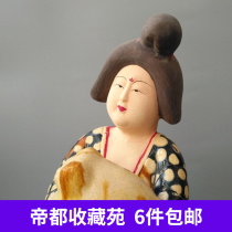 Imitating Tang Sancai Lady Chinese Pendulum Classical Craft Ceramics Cultural Relics Copying Household Jewelry