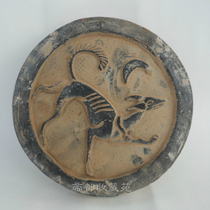 Fine imitation of the Han Dynasty Tiangu swallow moon Wada Teahouse hotel club decoration extension mold brick carving ornaments