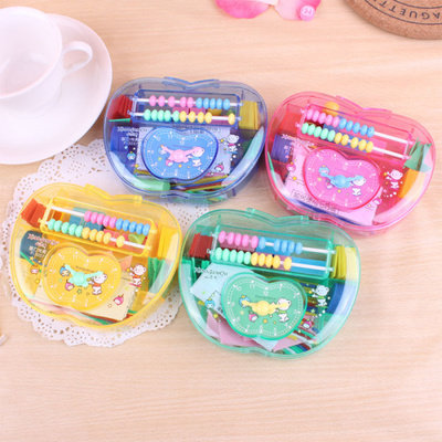 First grade teaching aid box suit elementary school students using maths teaching aids to register the teaching materials to synchronize the multifunctional geometrical body graphics