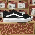 Vans Old Skool Giày cổ điển màu đen và trắng Oreo Đôi thông thường VN000D3HY28 giày thể thao nữ trắng Dép / giày thường