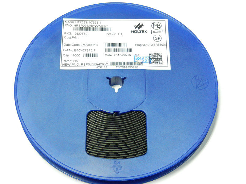 HT7533-1 SOT-89 3 3V imports original THLTEK combined with voltage stabilized chip fake one lost ten