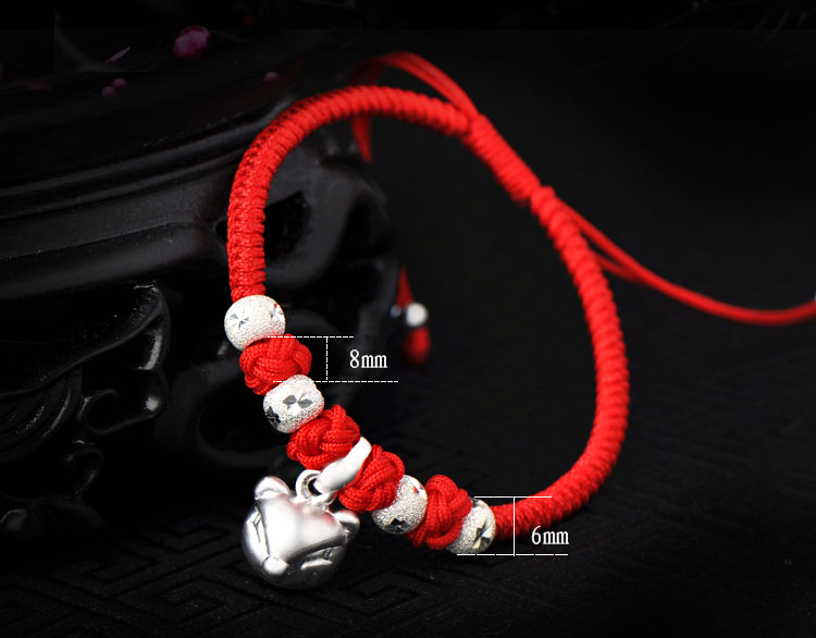 Bracelet de cheville Couple en Argenterie - Ref 3102132 Image 12