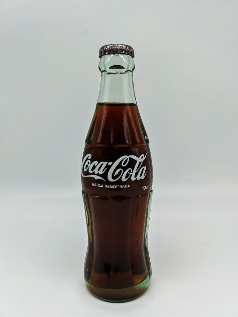 Spanish cola bottle collection