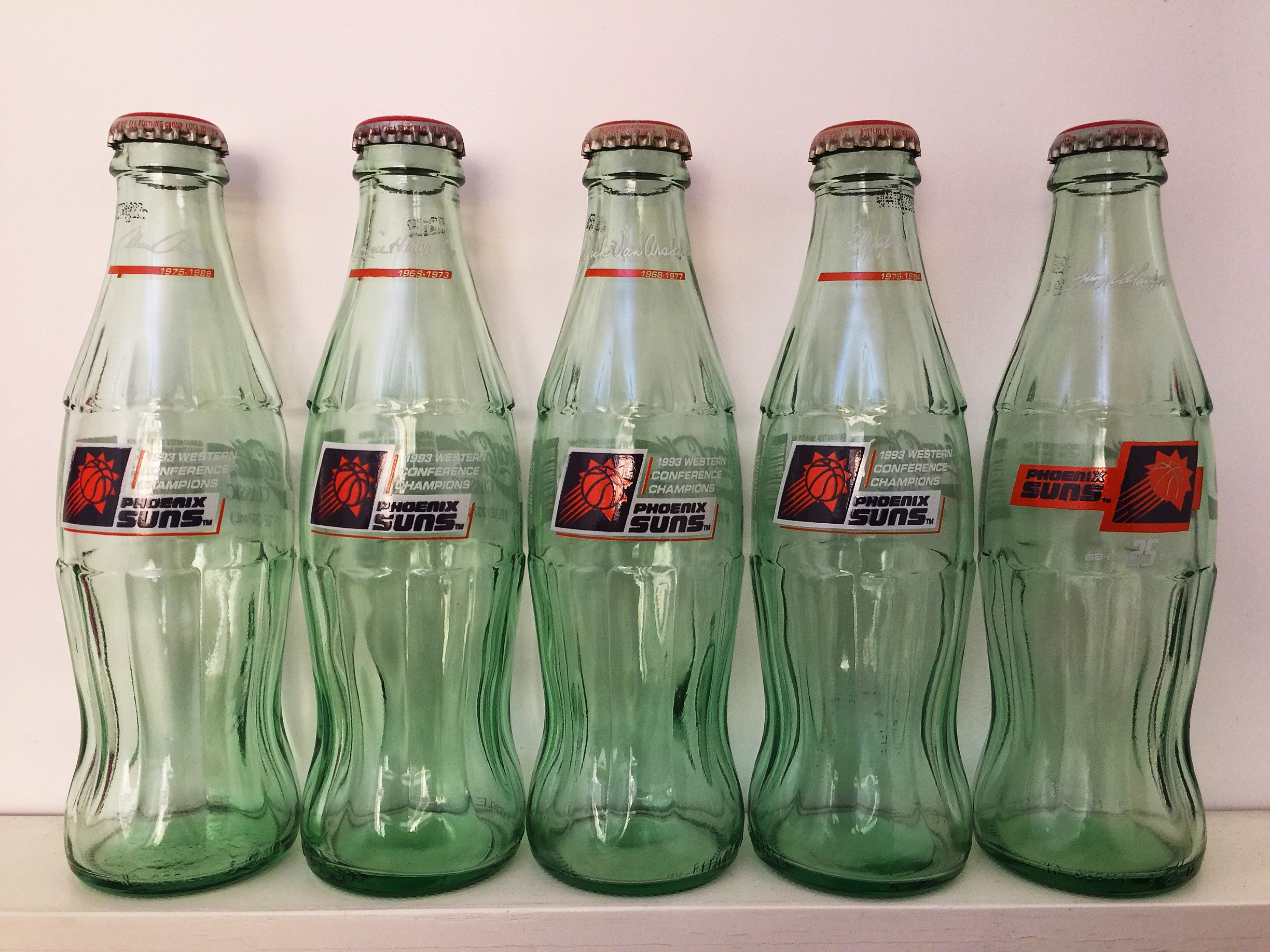 NBA Sun Team to commemorate the glass bottle collection