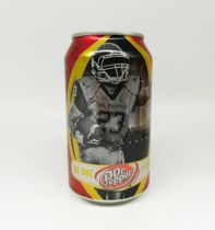 American football coke can collection