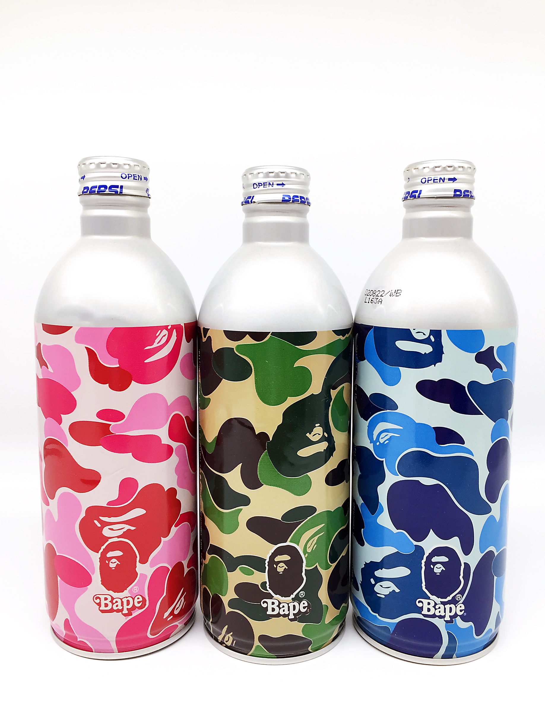 The Bape's joint bullet bottle collection (flaws)