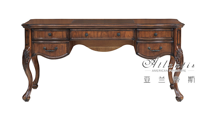 Desk S3606 small desk minimalist oak wood 1 m study table Nordic office desk book room computer desk