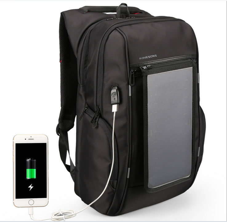 New computer bag 15 6 inch Gigabyte AERO15 P35X v6 solar charging laptop backpack