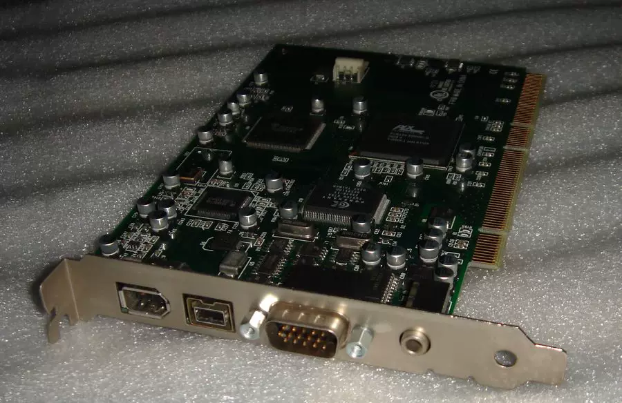 Second-hand Osprey 300 PCI-X video collection card physical map