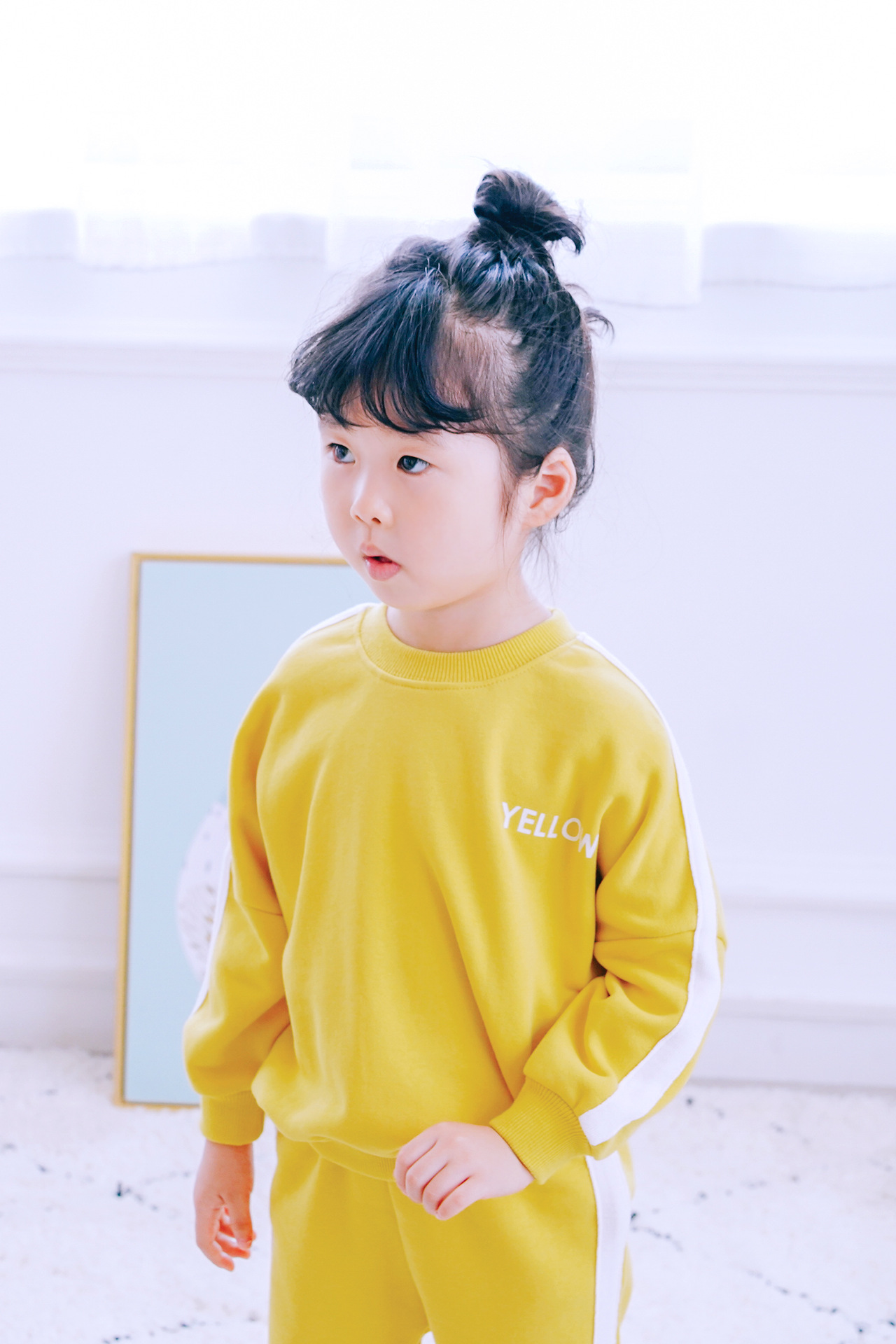 2018 mới Hàn Quốc cha mẹ trẻ em trẻ em áo len cotton thanh phù hợp với dịch vụ nhóm mẫu giáo chất lượng tùy chỉnh quần áo trẻ em hàn quốc