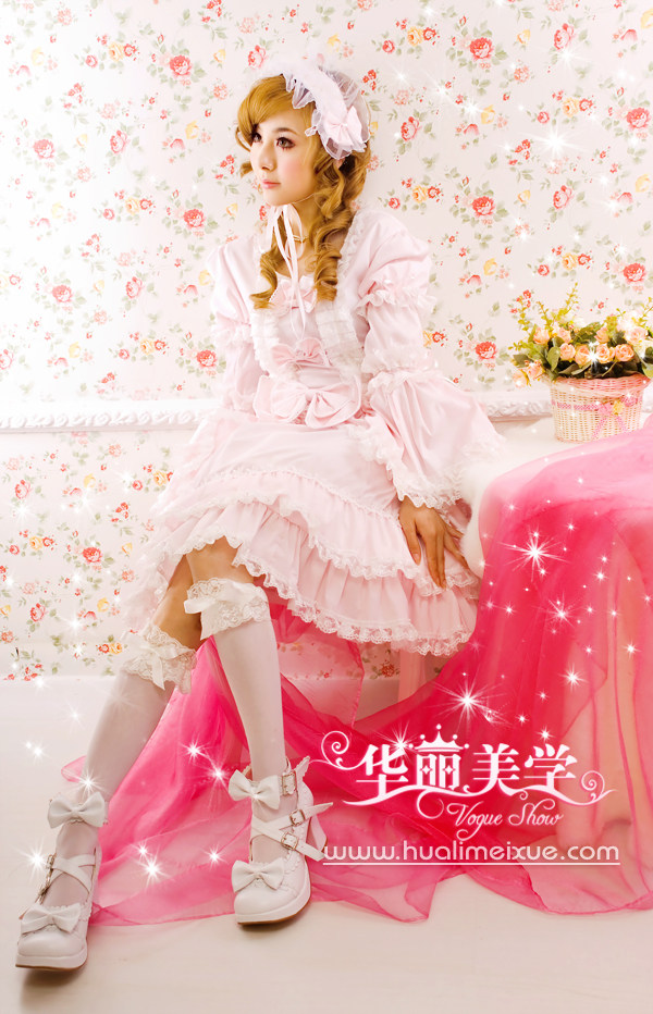 *Tai*na*◣ lolita cos кожзаменитель NK бант в среде кукла Обувь 2002-1 многоцветный antaina 