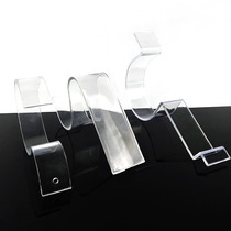 Transparent belt display rack belt belt display rack belt display rack trousers belt display rack cloth belt holder