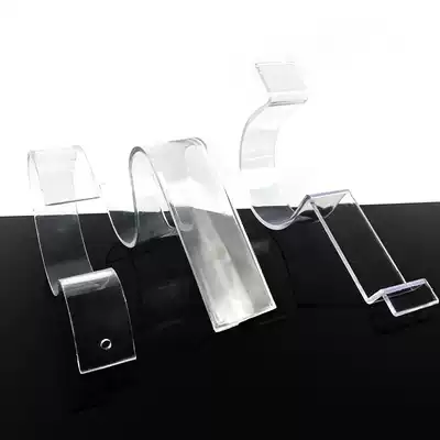 Transparent belt display rack belt belt display rack belt display rack trousers belt display rack cloth belt holder