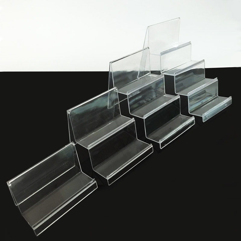 Wider transparent multi-layer wallet frame display cosmetic mask CD frame counter placing props