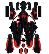 Spider-Man Universe Miles Cosplay Tights 52 League of Legends Customized