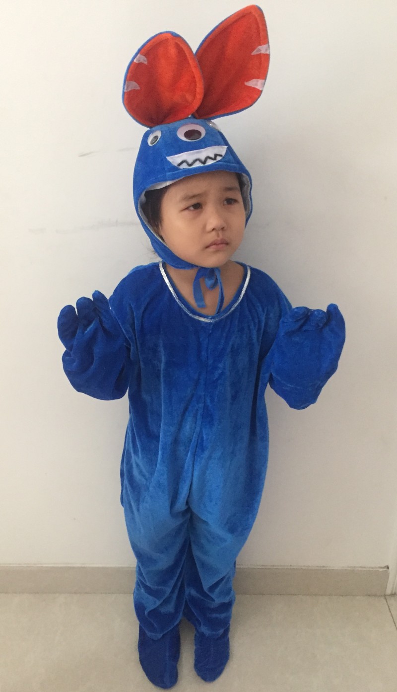 Trẻ em Động vật Quái vật nhỏ Quái vật Trang phục biểu diễn Halloween Quái vật nhỏ Quái vật quỷ nhỏ Trang phục dành cho người lớn Quần áo làm cha mẹ đồ bộ cho bé gái