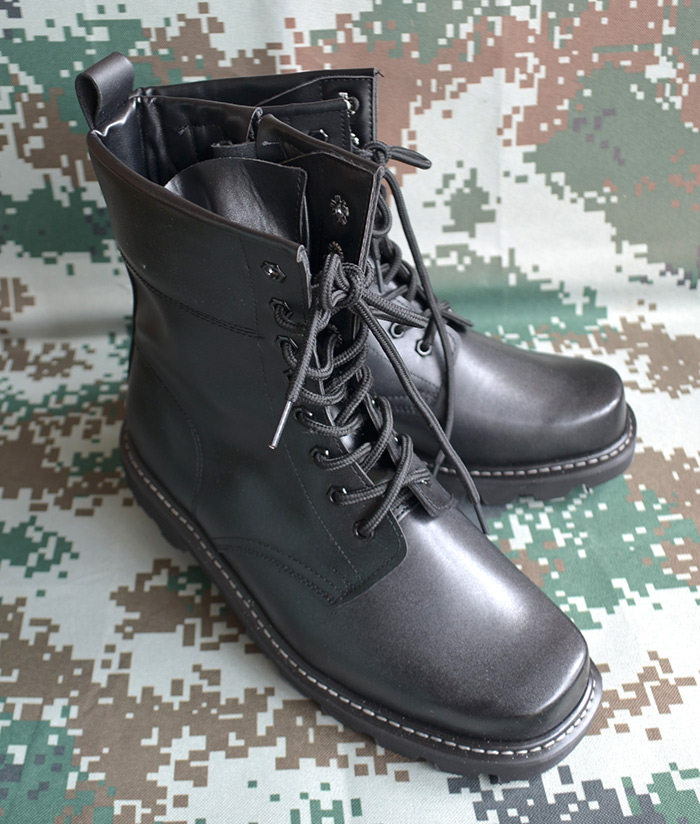 Bottes militaires en cuir - porter - Ref 1402020 Image 10