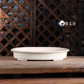 Special offer purple sand flower pot extra large oval bonsai