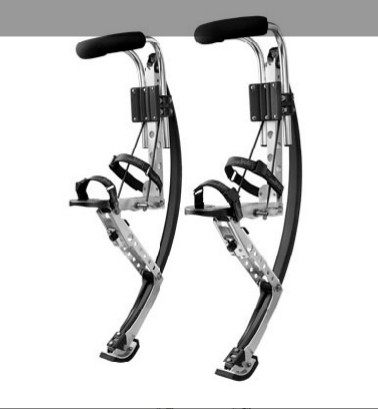 新款博伟skyrunner弹跳器弹跃龙弹跳高跷弹跳鞋橡胶脚垫可更换