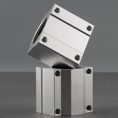 Optical axis box linear slider bearing seat SCS10 12 16 20 25 30 35 40 5060LUU lengthened