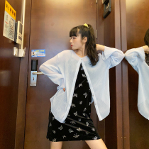 Flower field window very fairy sunscreen dress fairy coat 2020 new Korean version loose Super fairy cardigan thin