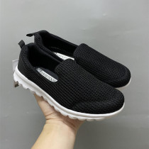 Foreign trade Original Single Foot Pedal Lady Sloth Shoes Mesh Fabric Breathable Sleeve Foot Bodybuilding Shoes Women Shoes Light Soft And Light Mouth Shoes