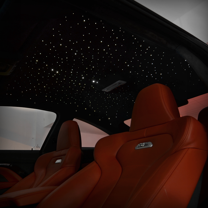 Thermonuclear Custom Car Star Roof Modified Starlight Top Decoration Thermonuclear Custom Car Star Roof Modified Starlight Top Decoration Alcantara Flip Fur