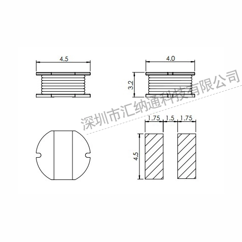 Cuộn cảm điện quấn dây chip CD43 1 3.3 4.7 10 22 47UH 100 220 330 470uH