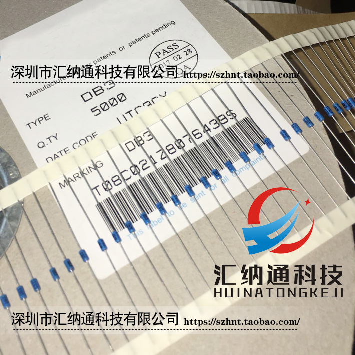 Bidirectional Trigger Diode DB3 Trigger Tube In-Line
