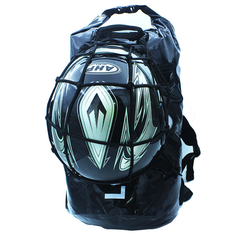 Motorcycle helmet riding backpack waterproof anti-storm rain motorcycle equipment rear seat bag rear tail bag backpack